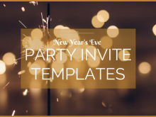 58 Standard New Years Day Party Invitation Template For Free by New Years Day Party Invitation Template