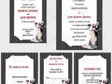 58 Standard Nightmare Before Christmas Wedding Invitation Template For Free with Nightmare Before Christmas Wedding Invitation Template