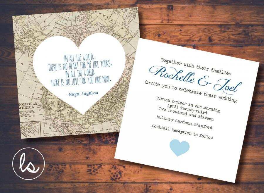 58 The Best How To Print Map For Wedding Invitation Now with How To Print Map For Wedding Invitation