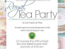 59 Adding Royal Tea Party Invitation Template in Word with Royal Tea Party Invitation Template