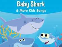 59 Blank Baby Shark Birthday Invitation Template PSD File with Baby Shark Birthday Invitation Template