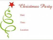 59 Creating Christmas Party Invitation Blank Template Now by Christmas Party Invitation Blank Template