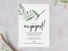 59 Creating Engagement Party Invitation Template Maker by Engagement Party Invitation Template