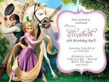 59 Customize Rapunzel Birthday Invitation Template in Word by Rapunzel Birthday Invitation Template