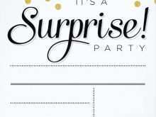 59 Customize Surprise Party Invitation Template Maker for Surprise Party Invitation Template