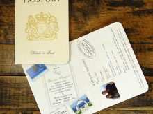 59 Format Passport Wedding Invitation Template Uk Layouts by Passport Wedding Invitation Template Uk
