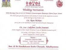 59 Standard Kannada Wedding Invitation Template Maker for Kannada Wedding Invitation Template