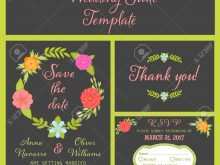 Boho Wedding Invitation Template