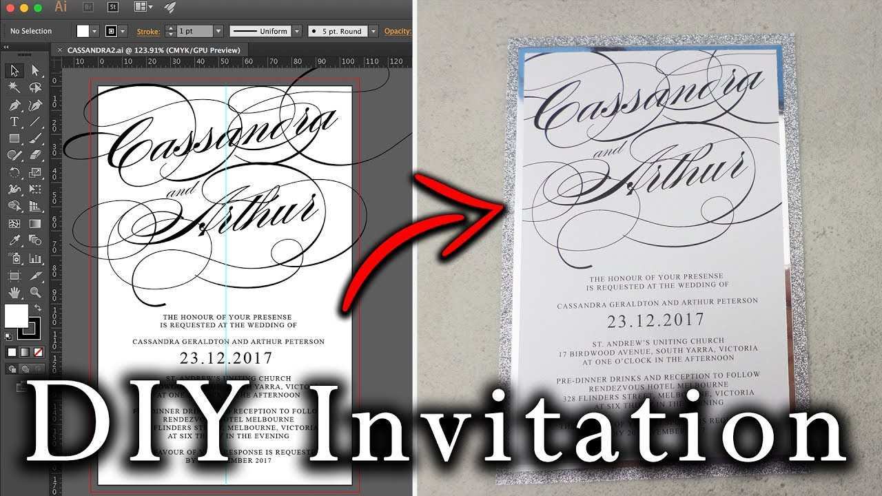 60 Create Birthday Invitation Template Adobe Illustrator Photo by Birthday Invitation Template Adobe Illustrator