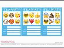 60 Customize Birthday Invitation Template Emoji in Photoshop for Birthday Invitation Template Emoji