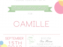 60 Customize Kid Birthday Party Invitation Template Word For Free with Kid Birthday Party Invitation Template Word