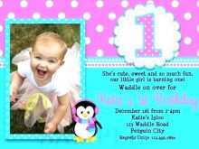 60 Free Printable Example Of Invitation Card For 1St Birthday for Ms Word by Example Of Invitation Card For 1St Birthday