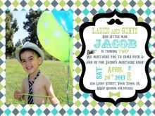 60 How To Create Little Man Birthday Invitation Template For Free for Little Man Birthday Invitation Template