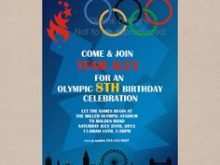 60 Visiting Olympic Party Invitation Template Download with Olympic Party Invitation Template