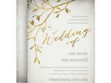 61 Creative Elegant Gold Wedding Invitation Template PSD File for Elegant Gold Wedding Invitation Template