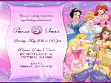 61 Customize Our Free Birthday Invitation Templates Disney Princess Photo by Birthday Invitation Templates Disney Princess