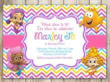 61 Customize Our Free Bubble Guppies Blank Invitation Template Now with Bubble Guppies Blank Invitation Template