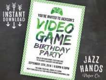 61 Free Xbox Party Invitation Template for Ms Word by Xbox Party Invitation Template
