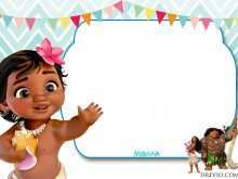 61 How To Create Baby Moana Birthday Invitation Template in Photoshop with Baby Moana Birthday Invitation Template
