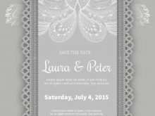 Wedding Invitation Template Vector Free Download