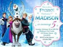 61 Printable Frozen Party Invitation Template Download Now for Frozen Party Invitation Template Download