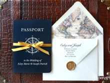 61 The Best Diy Passport Wedding Invitation Template Layouts for Diy Passport Wedding Invitation Template