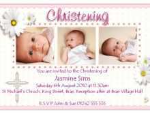 Invitation Card Layout Baptism