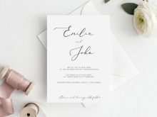 Elegant Wedding Invitation Template