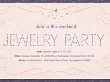 62 Create Jewelry Party Invitation Template in Photoshop for Jewelry Party Invitation Template