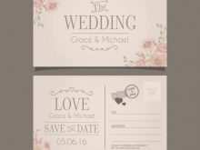 62 Create Vintage Postcard Background Vector Template For Wedding Invitation Templates for Vintage Postcard Background Vector Template For Wedding Invitation