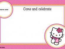 62 Customize Our Free Hello Kitty Birthday Invitation Card Template Free For Free for Hello Kitty Birthday Invitation Card Template Free