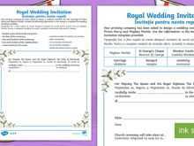 62 Format Royal Wedding Invitation Template Ks1 in Word by Royal Wedding Invitation Template Ks1