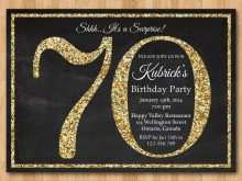 62 Free 70Th Birthday Invitation Template Word in Word for 70Th Birthday Invitation Template Word