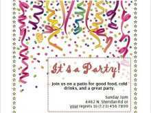 62 Free Party Invitation Templates Word Maker with Party Invitation Templates Word