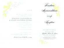 Wedding Invitation Template Publisher