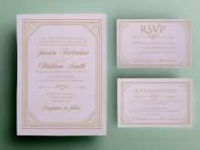 62 How To Create Elegant Gold Wedding Invitation Template Maker by Elegant Gold Wedding Invitation Template