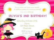 Birthday Invitation Template India