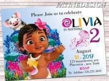 62 Report Baby Moana Birthday Invitation Template for Ms Word by Baby Moana Birthday Invitation Template