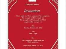 62 Standard Corporate Dinner Invitation Example in Word with Corporate Dinner Invitation Example