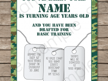 63 Best Camouflage Party Invitation Template Formating by Camouflage Party Invitation Template