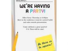 63 Best Office Party Invitation Template For Free for Office Party Invitation Template
