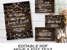 63 Customize Our Free Rustic Wedding Invitation Template Now for Rustic Wedding Invitation Template