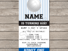 63 Customize Our Free Volleyball Party Invitation Template for Ms Word for Volleyball Party Invitation Template