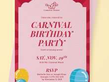 Gimp Birthday Invitation Template