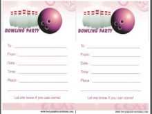 63 Format Party Invite Template Bowling Formating with Party Invite Template Bowling