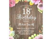63 Free Printable Example Of Invitation Card For 18 Birthday Now for Example Of Invitation Card For 18 Birthday