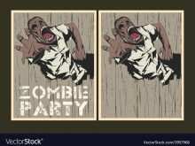 63 Printable Free Zombie Party Invitation Template For Free with Free Zombie Party Invitation Template