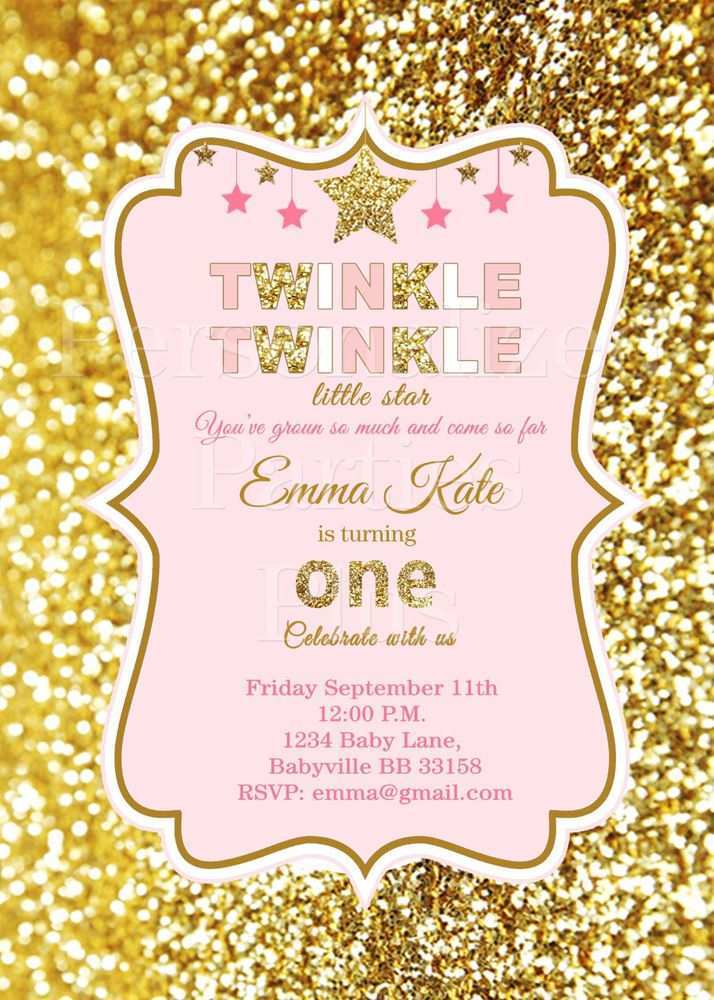 63 Report Twinkle Twinkle Little Star Birthday Invitation Template Free Templates by Twinkle Twinkle Little Star Birthday Invitation Template Free