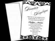 64 Blank Wedding Invitation Template Black And White in Word for Wedding Invitation Template Black And White