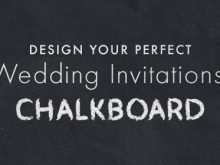 64 Create Chalkboard Wedding Invitation Template Free For Free by Chalkboard Wedding Invitation Template Free